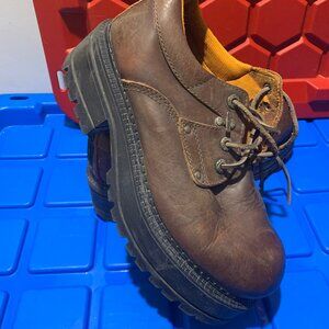 VINTAGE STONERIDGE LEATHER PLATFORM SHOES SIZE 11